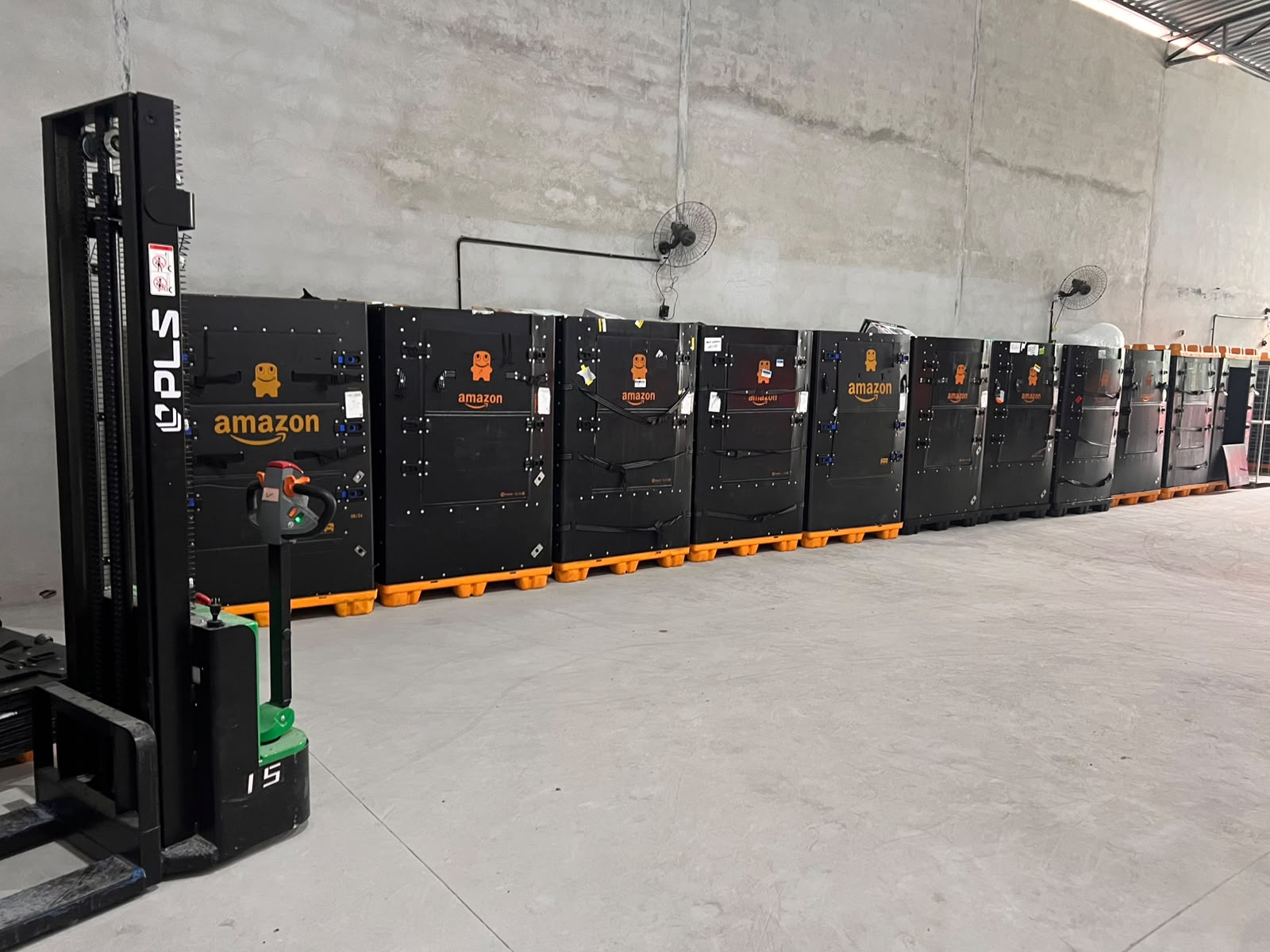 Operação logística da CNK Transportes